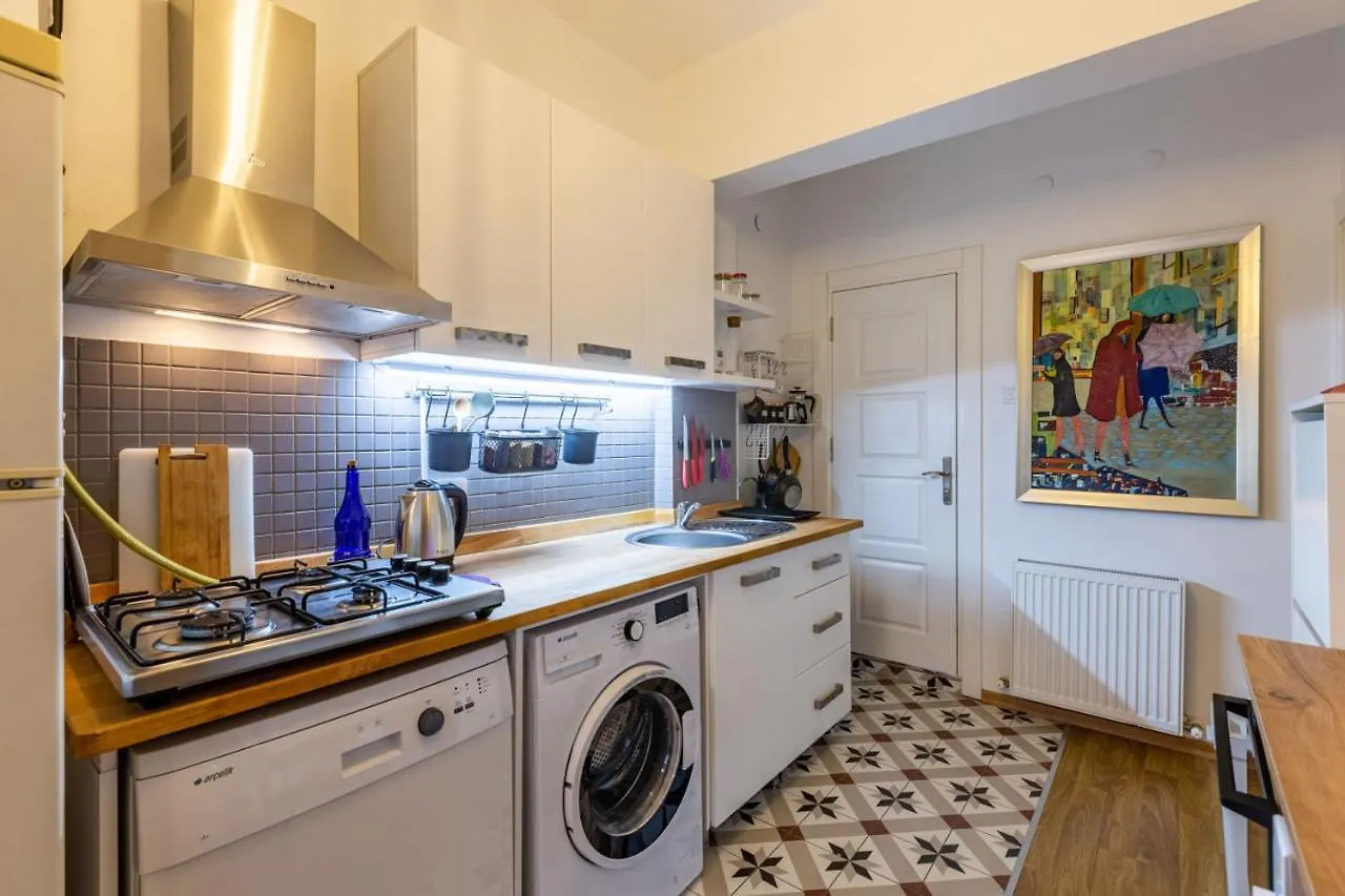아파트 Vibrant Flat In Cihangir With Central Location 이스탄불