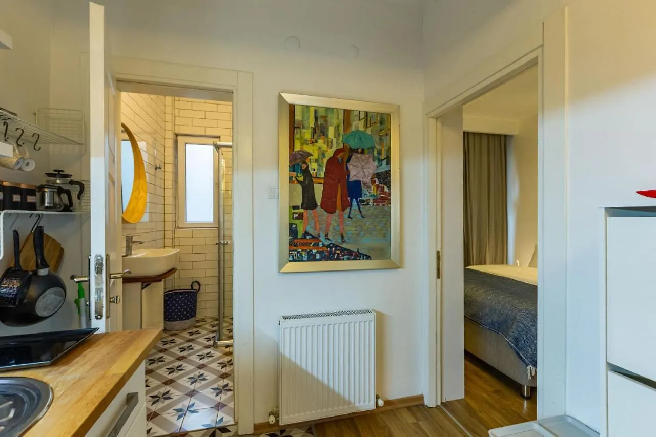 Vibrant Flat In Cihangir With Central Location 이스탄불 아파트